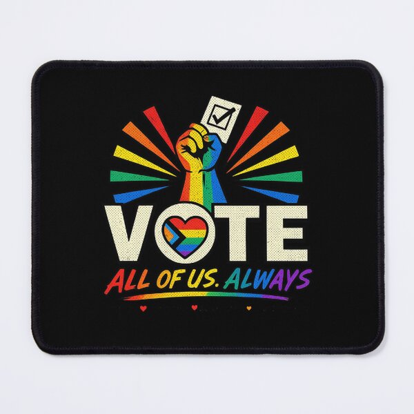 Item preview, Vote People Power – Pride Equality Democracy designed and sold by TEEJAMBOREE.