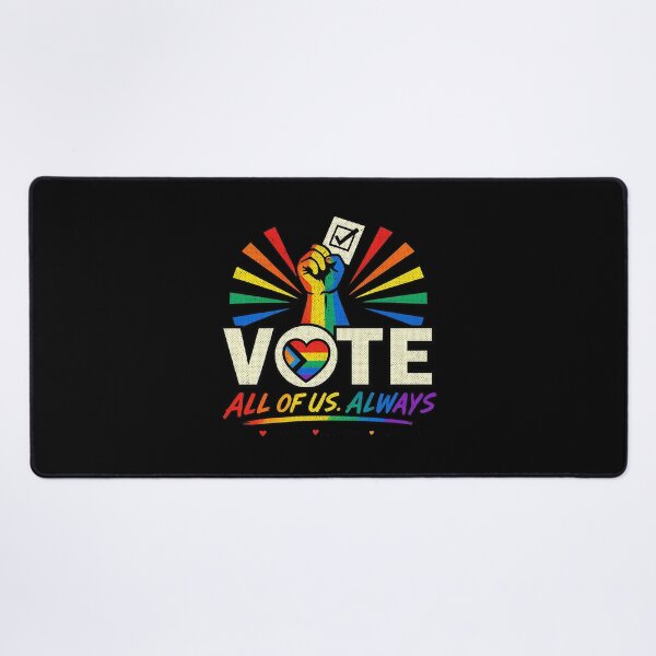 Item preview, Vote People Power – Pride Equality Democracy designed and sold by TEEJAMBOREE.