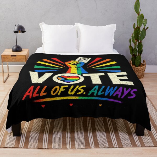 Item preview, Vote People Power – Pride Equality Democracy designed and sold by TEEJAMBOREE.