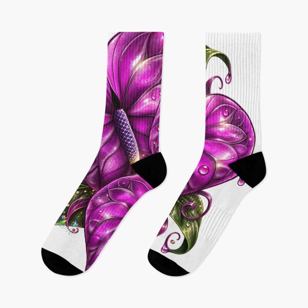 Item preview, Purple anthuriums from Namaloue designed and sold by cheznamaloue.