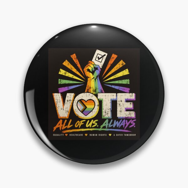 Item preview, Vote People Power – Pride Equality Democracy designed and sold by TEEJAMBOREE.