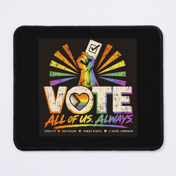 Item preview, Vote People Power – Pride Equality Democracy designed and sold by TEEJAMBOREE.