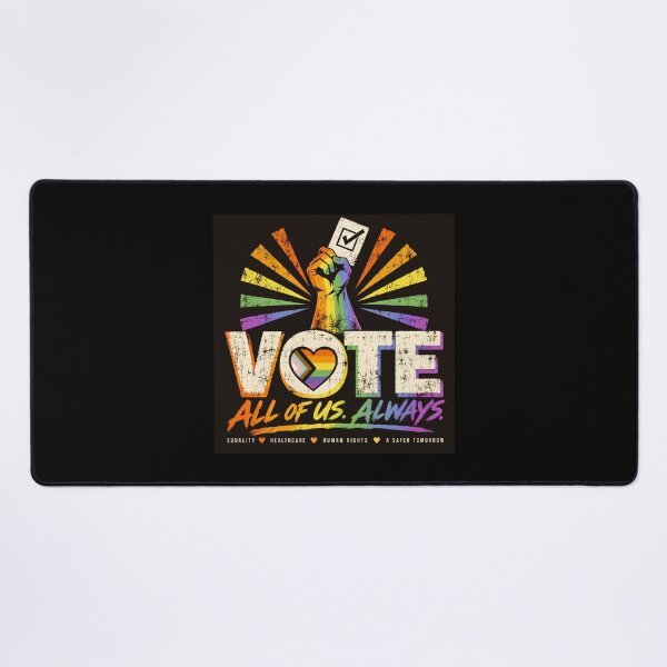 Item preview, Vote People Power – Pride Equality Democracy designed and sold by TEEJAMBOREE.