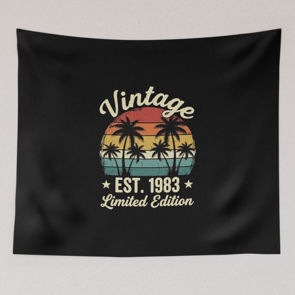 Item preview, Vintage Est. 1983 Limited Edition 41st Birthday Born 1983  designed and sold by PopStars1993.
