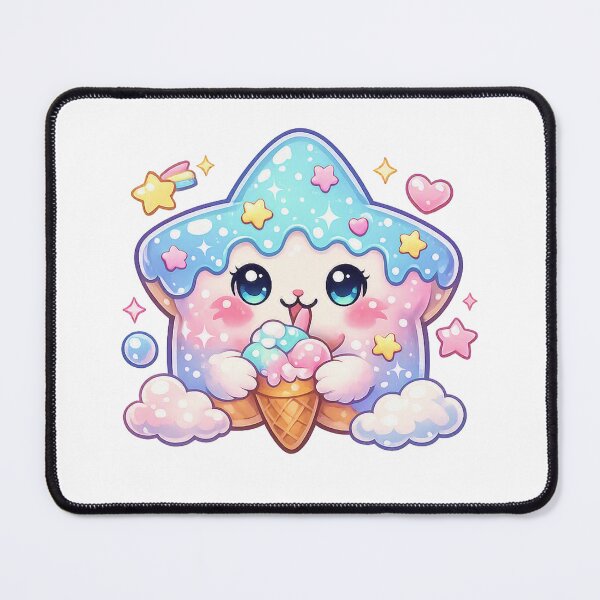 Item preview, Kawaii Cloud Star Ice Cream designed and sold by Sommium .