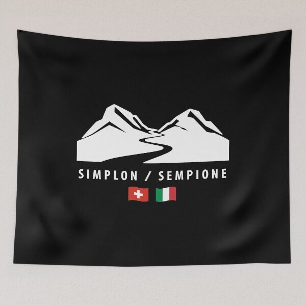 Item preview, Simplon Pass Alps Switzerland Italy Road Trip designed and sold by AntiqueImages.