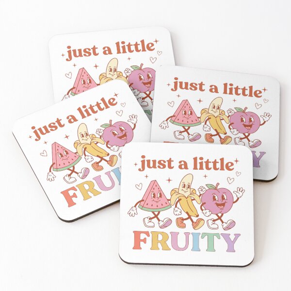 Item preview, Just A Little Fruity Vintage Rubber Hose Cartoon Fruit LGBTQ Pride Retro Pastel Graphic    designed and sold by raedattia.