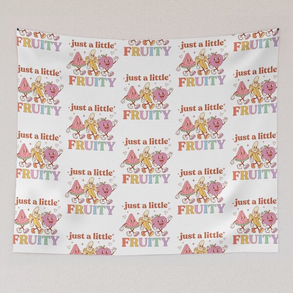 Item preview, Just A Little Fruity Vintage Rubber Hose Cartoon Fruit LGBTQ Pride Retro Pastel Graphic    designed and sold by raedattia.