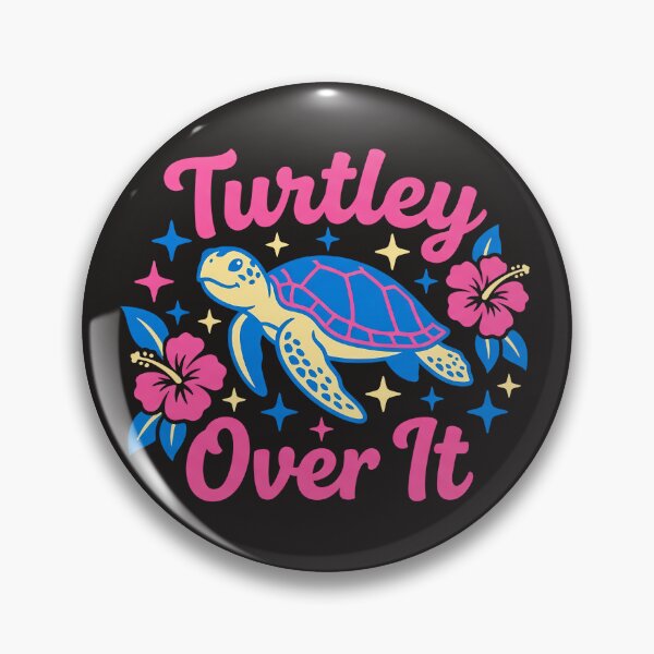 Item preview, Sassy Sea Turtle With Tropical Flowers designed and sold by AwesomeBeyondLimits.