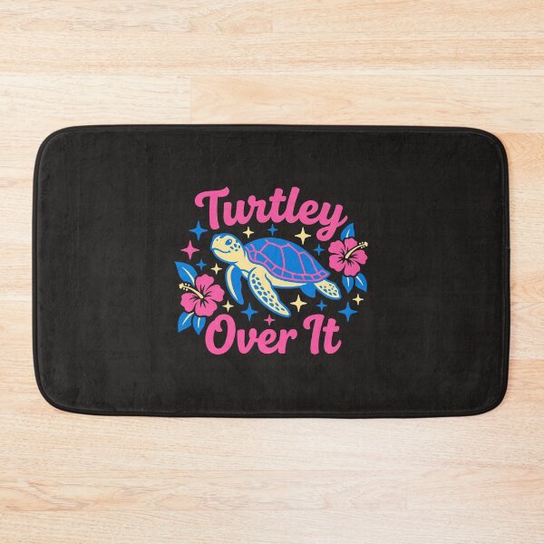 Item preview, Sassy Sea Turtle With Tropical Flowers designed and sold by AwesomeBeyondLimits.