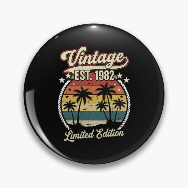 Item preview, Vintage Est. 1982 Limited Edition 42nd Birthday Born 1982 Retro designed and sold by PopStars1993.
