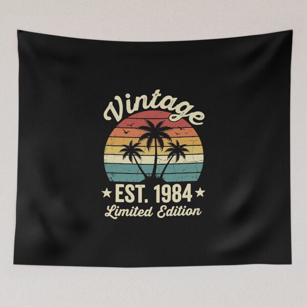 Item preview, Vintage Est. 1984 Limited Edition 40th Birthday Men Women designed and sold by PopStars1993.