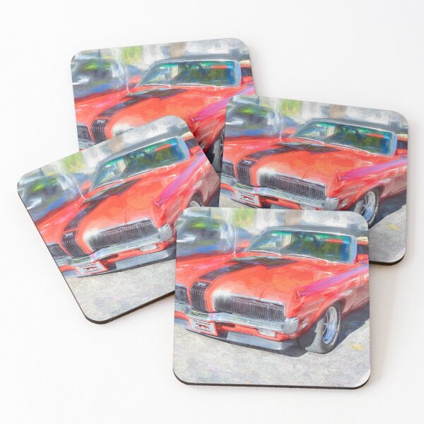 Item preview, 1970 Red Mercury Cougar 351 Eliminator designed and sold by RichFrancoCars.