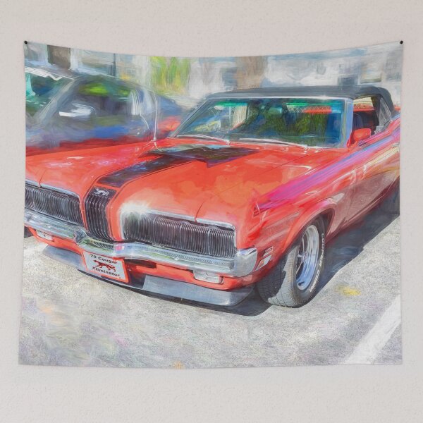 Item preview, 1970 Red Mercury Cougar 351 Eliminator designed and sold by RichFrancoCars.