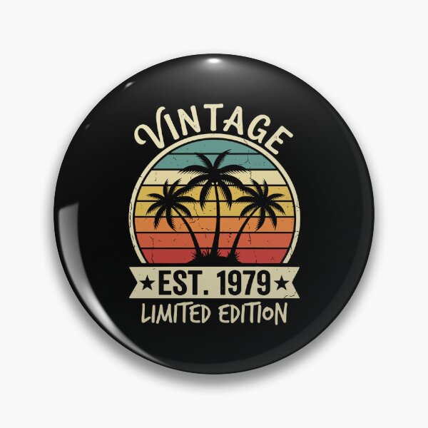 Item preview, Vintage Est. 1979 Limited Edition Birthday Born 1979 Forties Celebration designed and sold by PopStars1993.