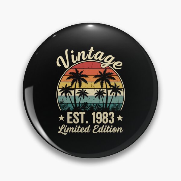 Item preview, Vintage Est. 1983 Limited Edition Born 1983 40th Birthday  designed and sold by PopStars1993.