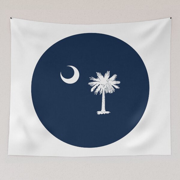 Item preview, South Carolina Circle Flag Moving Away Gift, Homesick SC Present designed and sold by shitpostee.
