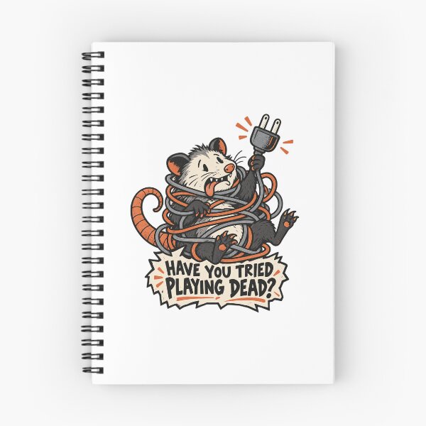 Item preview, Opossum Tech Support Tangled in Cables designed and sold by Greemo03.