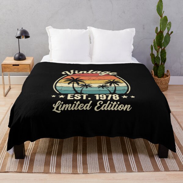 Item preview, Vintage Est. 1978 Limited Edition Born 1978 Forty Six Birthday designed and sold by PopStars1993.