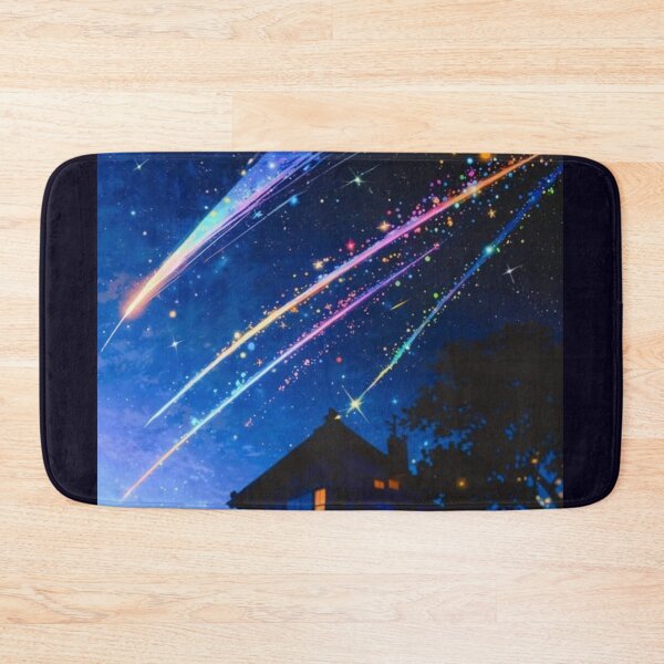 Item preview, Shooting Stars Over Cozy House Artwork  designed and sold by NivyasArtistry.