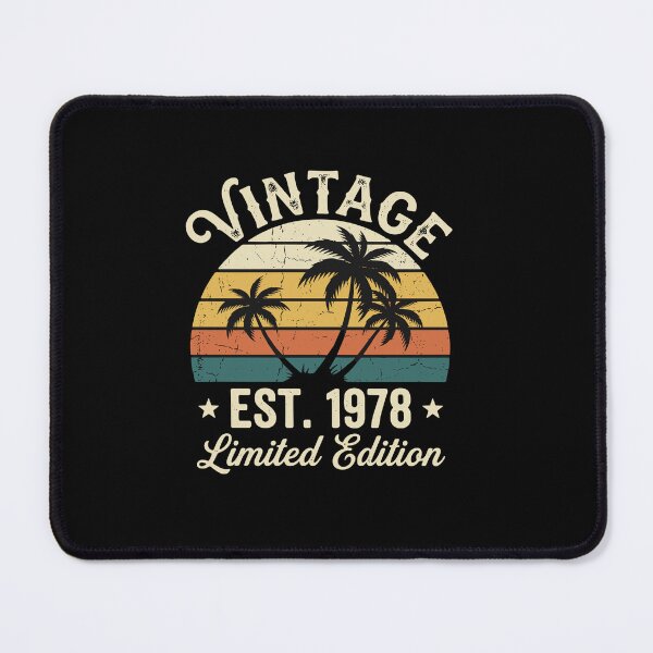 Item preview, Vintage Est. 1978 Limited Edition Birthday Born 1978 designed and sold by PopStars1993.