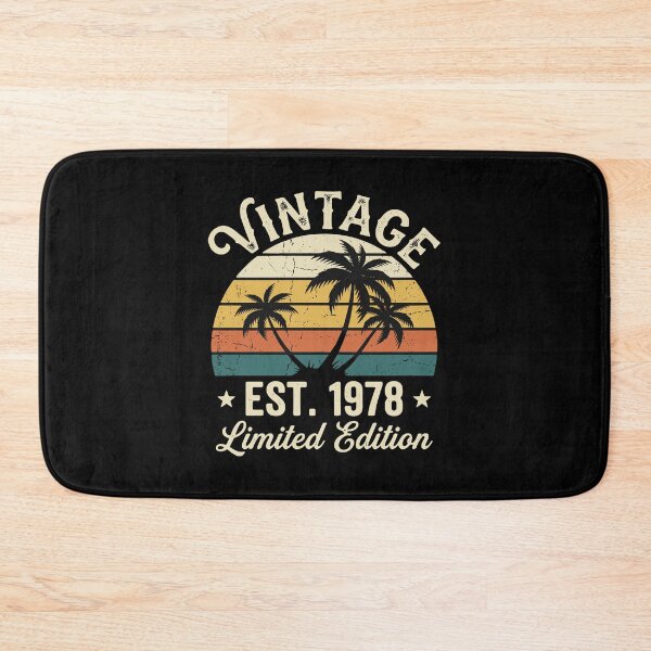 Item preview, Vintage Est. 1978 Limited Edition Birthday Born 1978 designed and sold by PopStars1993.