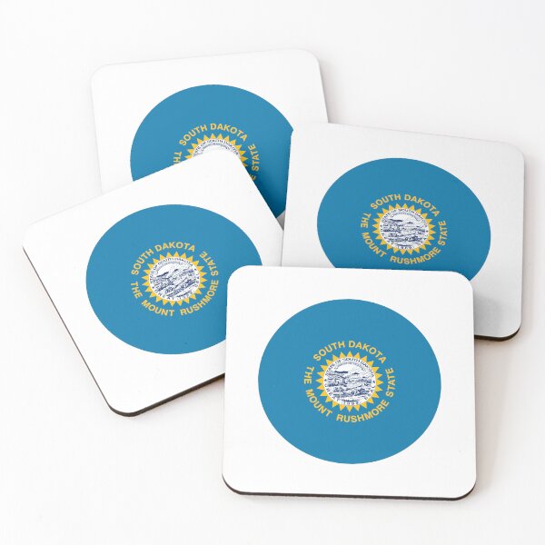 Item preview, South Dakota Circle Flag Moving Away Gift, Homesick SD Present designed and sold by shitpostee.