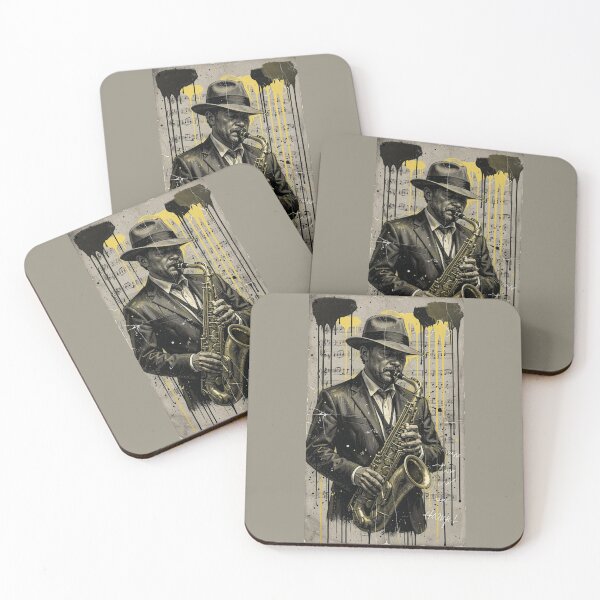 Item preview, Saxophonist. Retro style. designed and sold by MagelliShop.