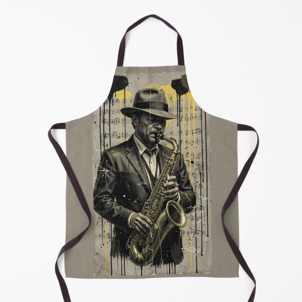 Item preview, Saxophonist. Retro style. designed and sold by MagelliShop.