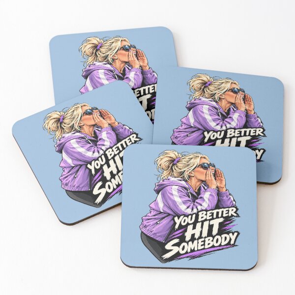 Item preview, You Better Hit Somebody American Football Mom. designed and sold by Endless7Art.