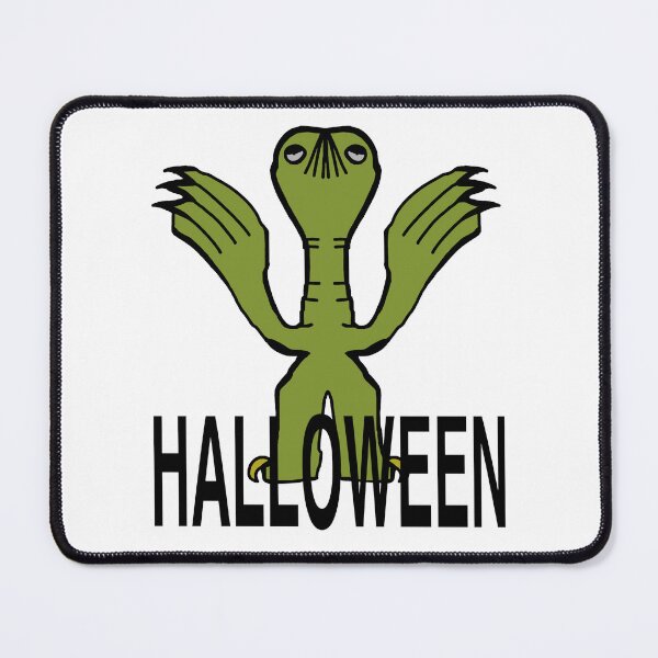 Item preview, Halloween Green Monster designed and sold by ZMKAndInk.