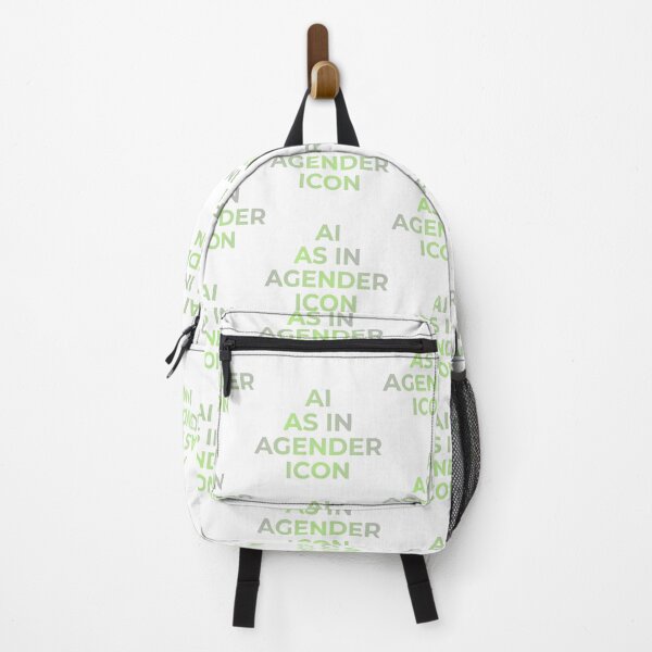 Item preview, AI As In Agender Icon designed and sold by DratticusRevoh.