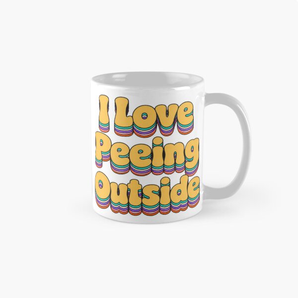 Item preview, I Love Peeing Outside designed and sold by darametzgerart.