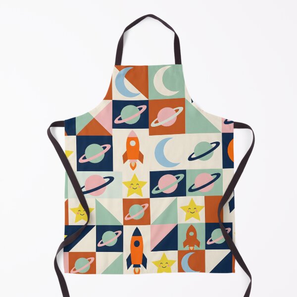 Item preview, Mid-Century Nordic Space Pattern - Geometric Cosmic Folk Art designed and sold by ShabanMerch⭐⭐⭐.