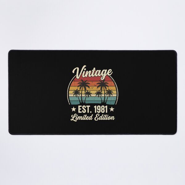Item preview, Vintage Est. 1981 Limited Edition Born In 1981 Birthday designed and sold by PopStars1993.