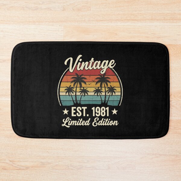 Item preview, Vintage Est. 1981 Limited Edition Born In 1981 Birthday  designed and sold by PopStars1993.