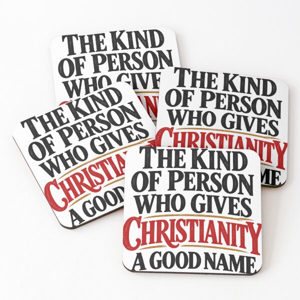 Item preview, Title: Proud to Give Christianity a Good Name designed and sold by purrtees.