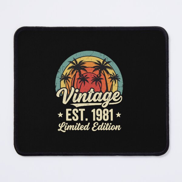 Item preview, Vintage Est. 1981 Limited Edition 43rd Birthday Born In 1981 designed and sold by PopStars1993.