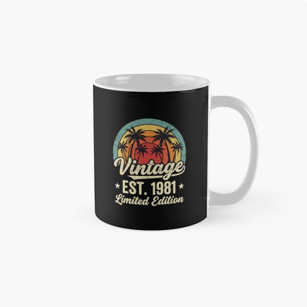 Item preview, Vintage Est. 1981 Limited Edition 43rd Birthday Born In 1981 designed and sold by PopStars1993.