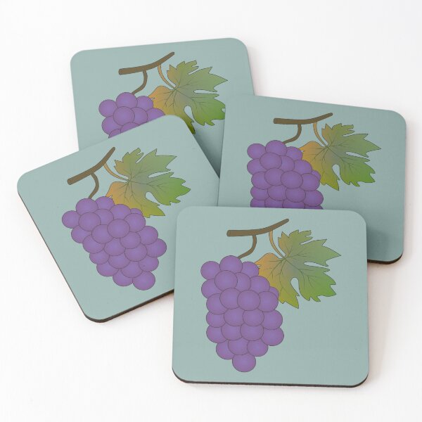 Item preview, Grapes, grape harvest, leaf designed and sold by PoppyPurple.