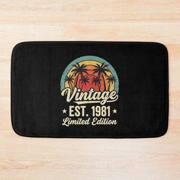 Item preview, Vintage Est. 1981 Limited Edition 43rd Birthday Born In 1981 designed and sold by PopStars1993.