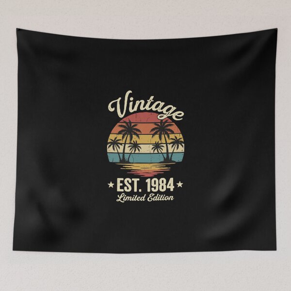 Item preview, Vintage Est 1984 Limited Edition Birthday Born 1984 Men Women designed and sold by PopStars1993.