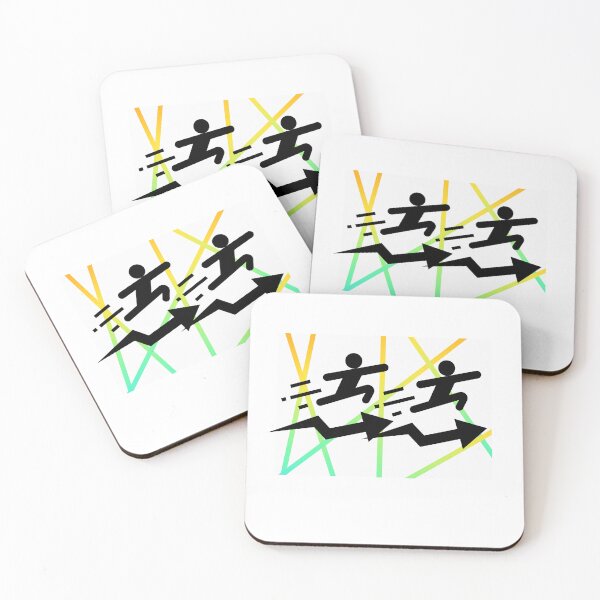 Item preview, Running Motivation Stick Figure Sport Fitness Design designed and sold by Palette _Vibes.
