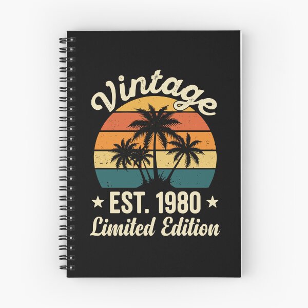 Item preview, Vintage Est. 1980 Limited Edition Birthday For Men Women Born 1980 designed and sold by PopStars1993.