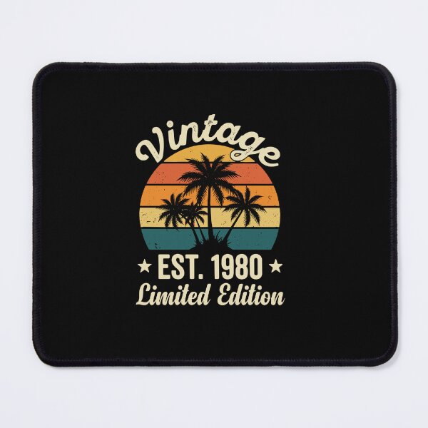 Item preview, Vintage Est. 1980 Limited Edition Birthday For Men Women Born 1980 designed and sold by PopStars1993.