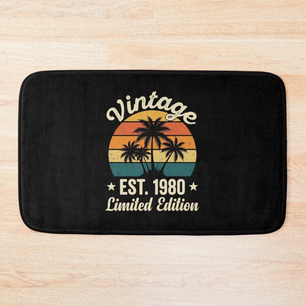Item preview, Vintage Est. 1980 Limited Edition Birthday For Men Women Born 1980 designed and sold by PopStars1993.