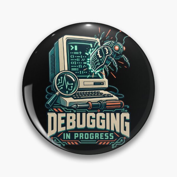 Artikelvorschau, Debugging in Progress Programmer Shirt entworfen und verkauft von TeeEnigmaa.