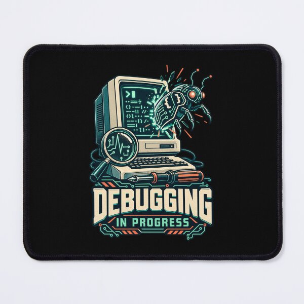 Item preview, Debugging in Progress Programmer Shirt designed and sold by TeeEnigmaa.