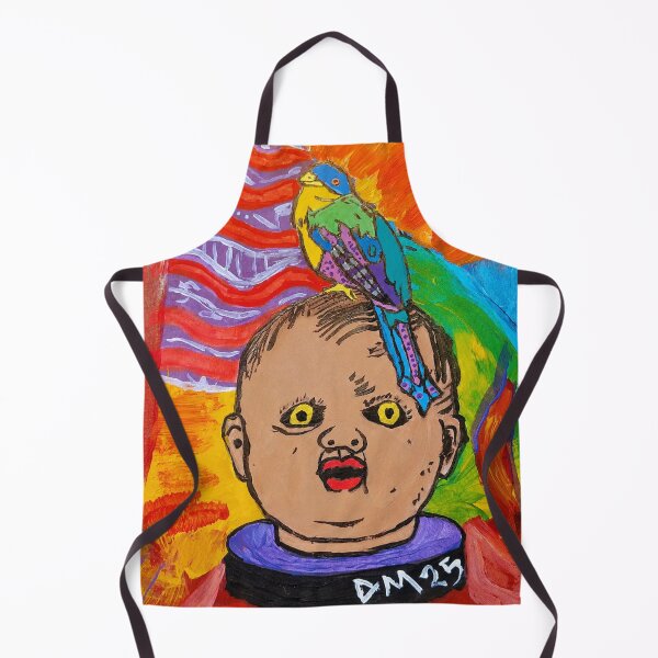 Item preview, "I Am Doll Parts" Original Painting designed and sold by darametzgerart.