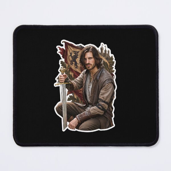 Item preview, Sir Gwaine | BBC Merlin Knight of Camelot Fan Art Sticker designed and sold by clearsunnyday.